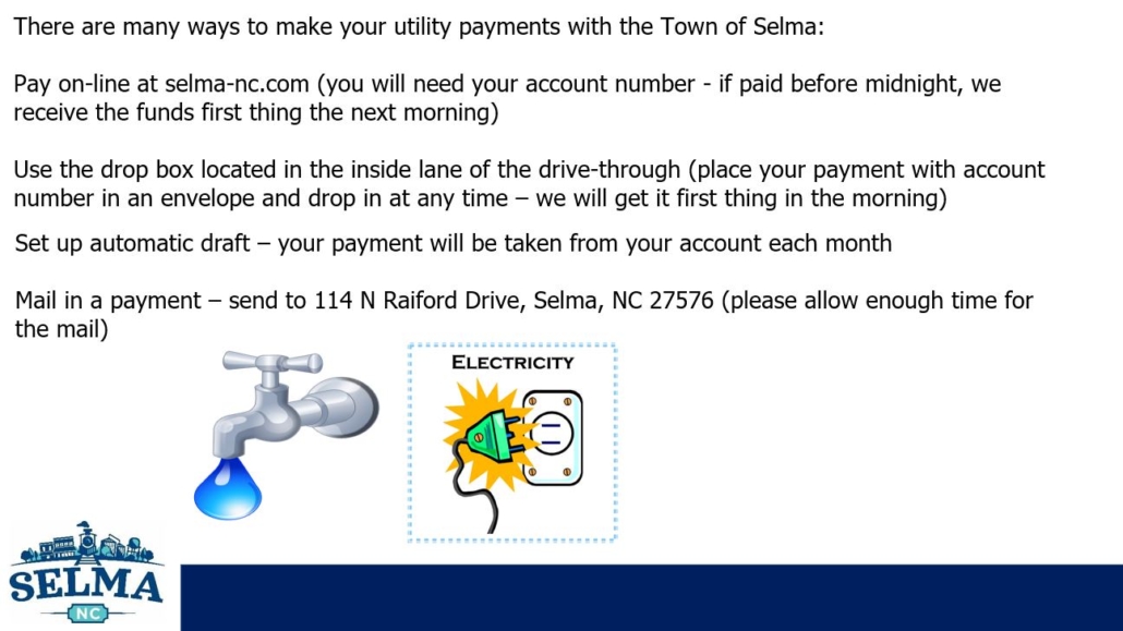 Customer Service Town of Selma