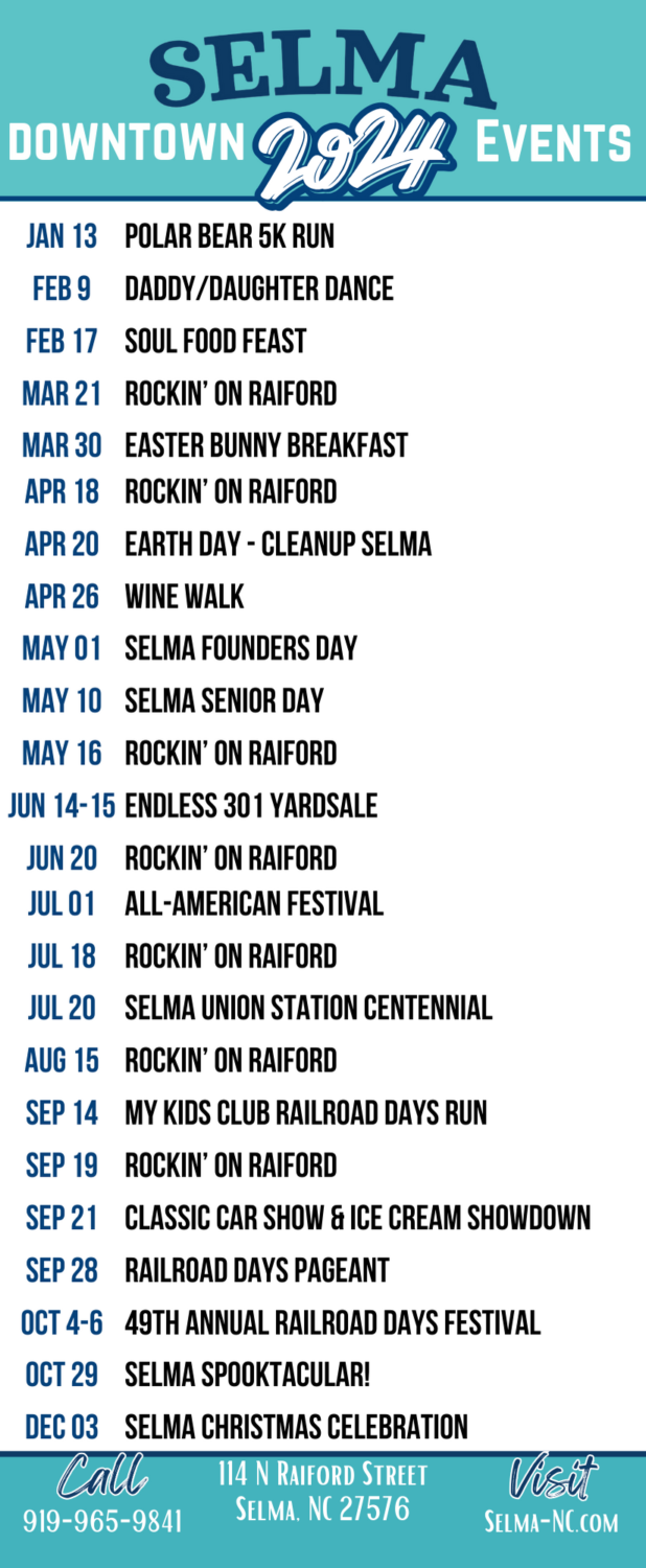 Annual Events Town of Selma